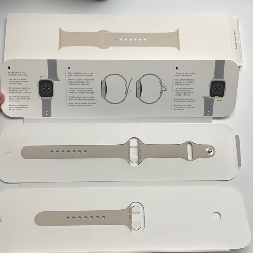Starlight Apple Watch sports band
